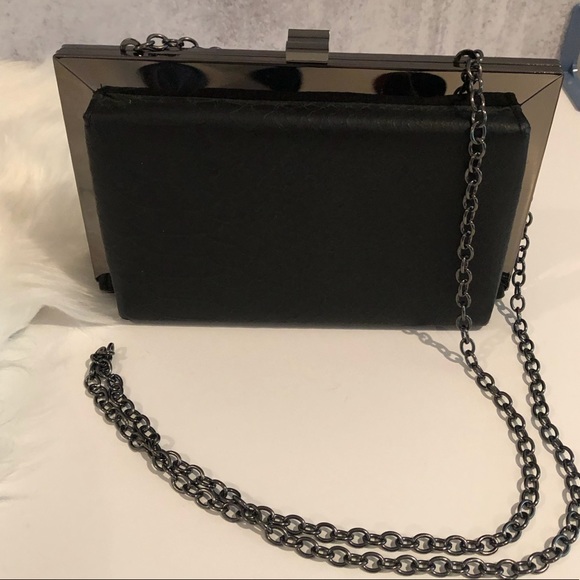 Topshop Handbags - TopShop Black Chain Crossbody and Clutch ▪️NWT NEW